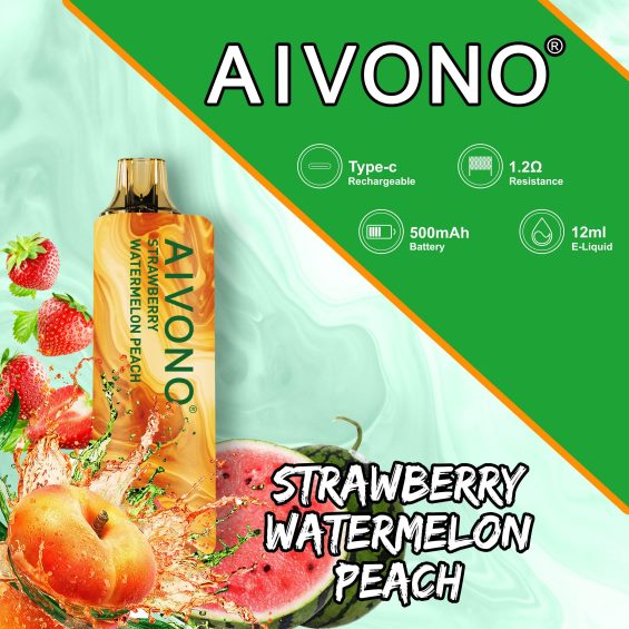 mansikka vesimeloni persikka Aivono AIM GUN 7000 V6D0ZD108 | Aivono Vape Price